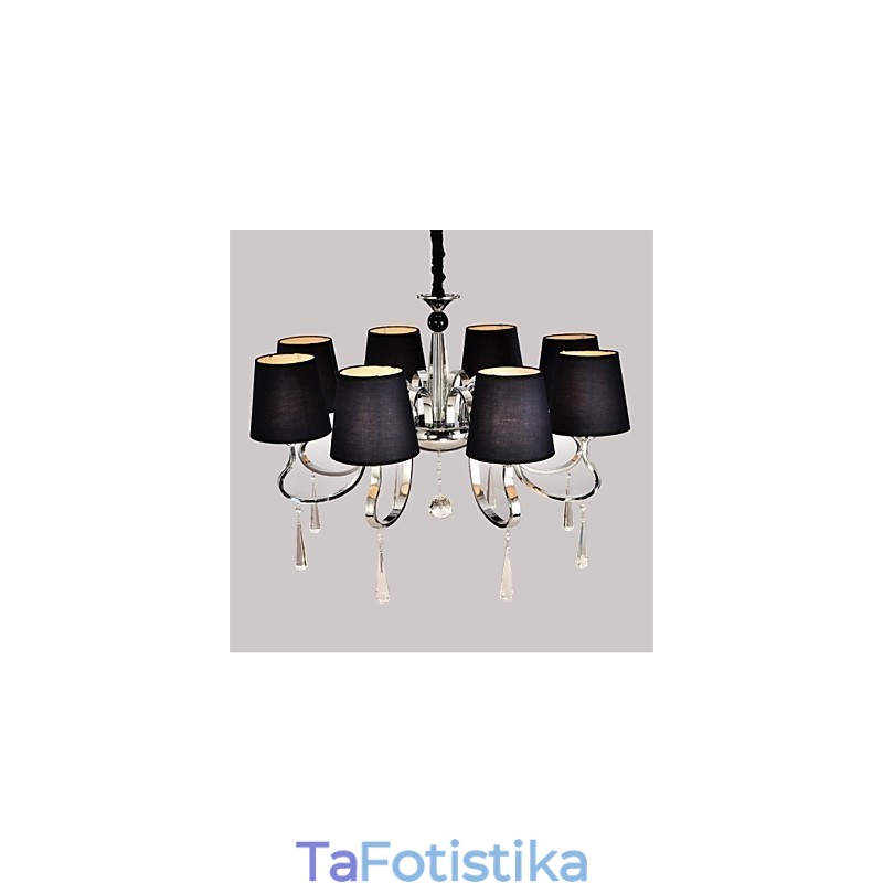 Παραδοσιακός Κλασικός Μεταλλικός Πολυέλαιος Νικελίου
