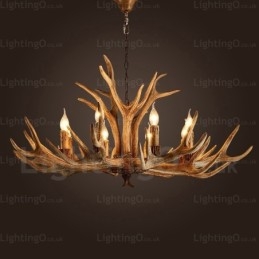8 Light Country Rustic Nordic Modern Contemporary Πολυέλαιος