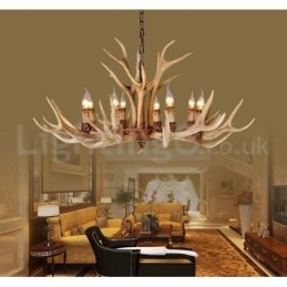 8 Light Country Rustic Nordic Modern Contemporary Πολυέλαιος