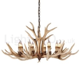 8 Light Country Rustic Nordic Modern Contemporary Πολυέλαιος