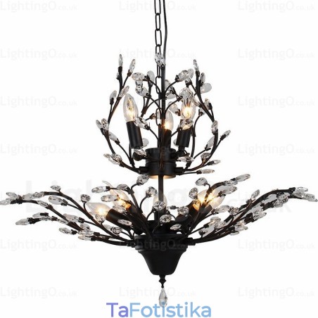 8 Light Country Rustic Πολυέλαιος 8 Light Country Rustic Πολυέλαιος