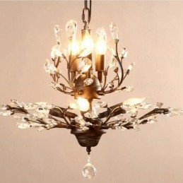 8 Light Country Rustic Πολυέλαιος