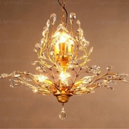 8 Light Country Rustic Πολυέλαιος