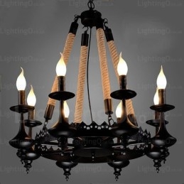 Φωτιστικό κρεμαστό 8 Light Country Rustic