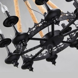 Φωτιστικό κρεμαστό 8 Light Country Rustic