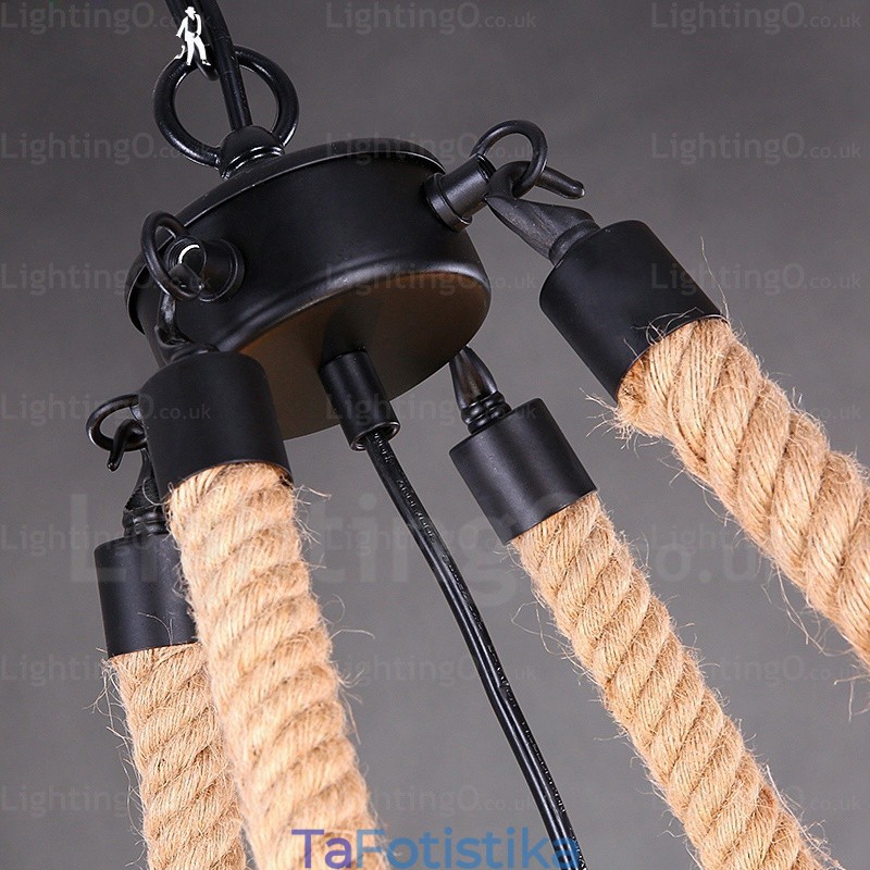 Φωτιστικό κρεμαστό 8 Light Country Rustic