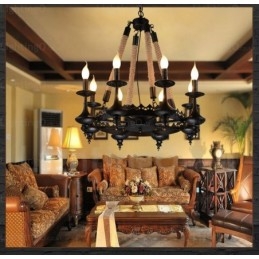 Φωτιστικό κρεμαστό 8 Light Country Rustic