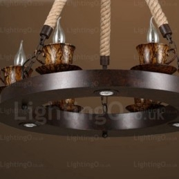 Φωτιστικό κρεμαστό 9 Light Country Rustic