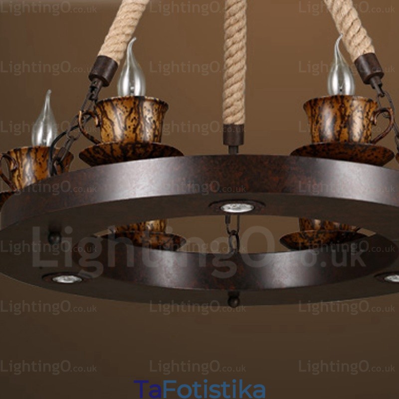 Φωτιστικό κρεμαστό 9 Light Country Rustic