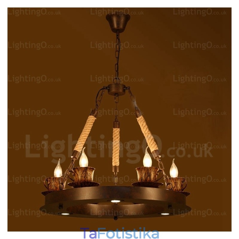 Φωτιστικό κρεμαστό 9 Light Country Rustic