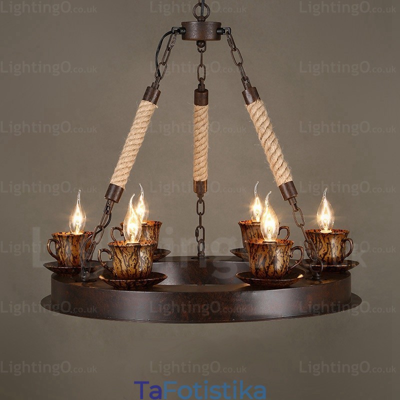 Φωτιστικό κρεμαστό 9 Light Country Rustic