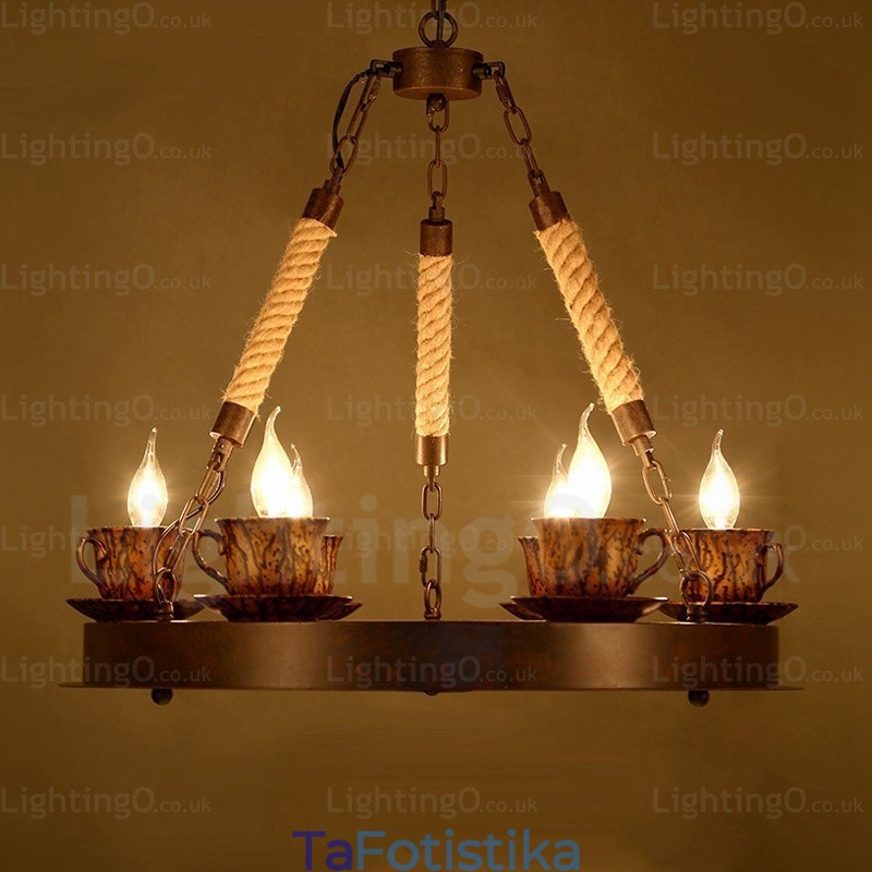 Φωτιστικό κρεμαστό 9 Light Country Rustic
