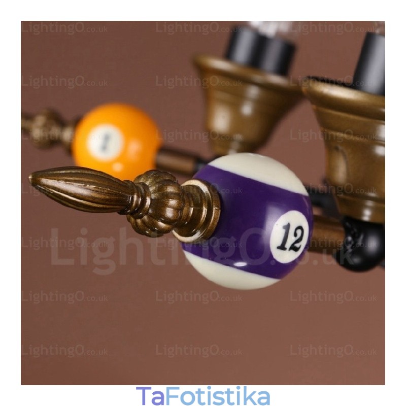 Φωτιστικό κρεμαστό 4 Light Country Rustic Vintage Retro