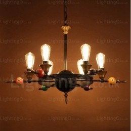 Φωτιστικό κρεμαστό 4 Light Country Rustic Vintage Retro