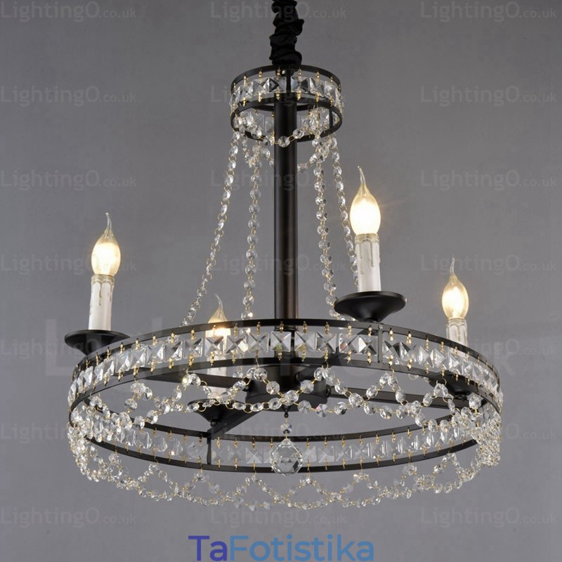 Φωτιστικό κρεμαστό ρουστίκ Country 4 Light