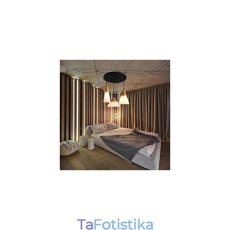 Πολυέλαιος Mini Style Modern Contemporary Metal 3 Light Κρεμαστό Φωτιστικό