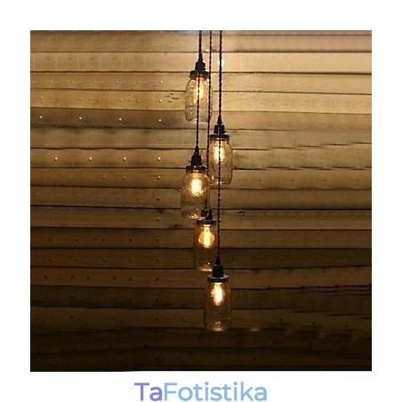The North American Country Style Of American Art Bottle Chandelier The North American Country Style Of American Art Bottle Chandelier