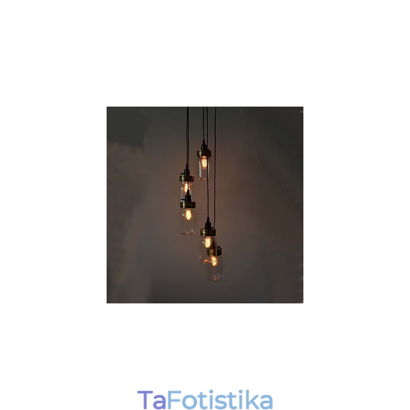 The North American Country Style Of American Art Bottle Chandelier