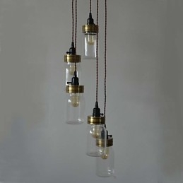 The North American Country Style Of American Art Bottle Chandelier