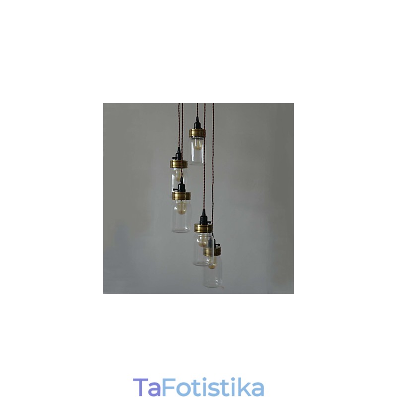 The North American Country Style Of American Art Bottle Chandelier