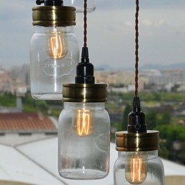 The North American Country Style Of American Art Bottle Chandelier