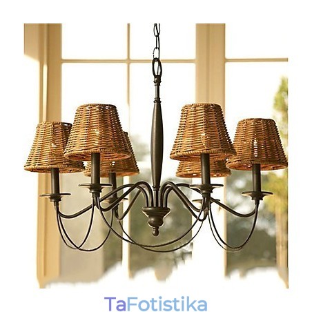 Rustic Lodge ηλεκτρολυμένος πολυέλαιος Rustic Lodge ηλεκτρολυμένος πολυέλαιος