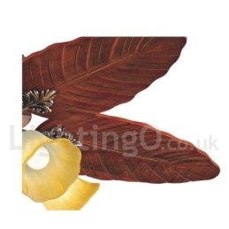 Ανεμιστήρας οροφής 48" Country Retro Rustic Lodge Vintage