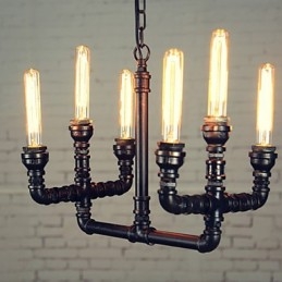 Πολυέλαιος Mini Style Rustic Lodge Retro Metal