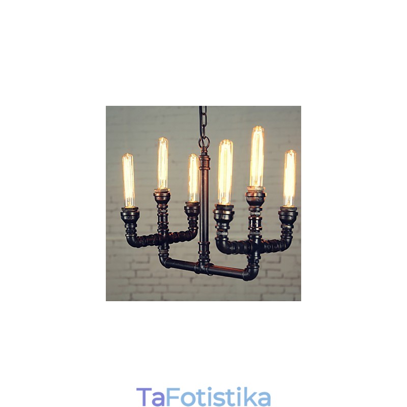 Πολυέλαιος Mini Style Rustic Lodge Retro Metal