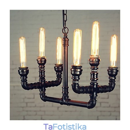 Πολυέλαιος Mini Style Rustic Lodge Retro Metal Πολυέλαιος Mini Style Rustic Lodge Retro Metal