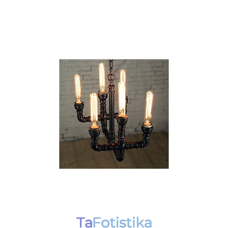 Πολυέλαιος Mini Style Rustic Lodge Retro Metal