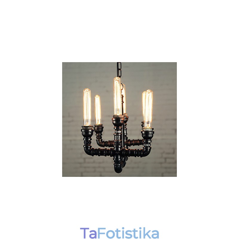 Πολυέλαιος Mini Style Rustic Lodge Retro Metal