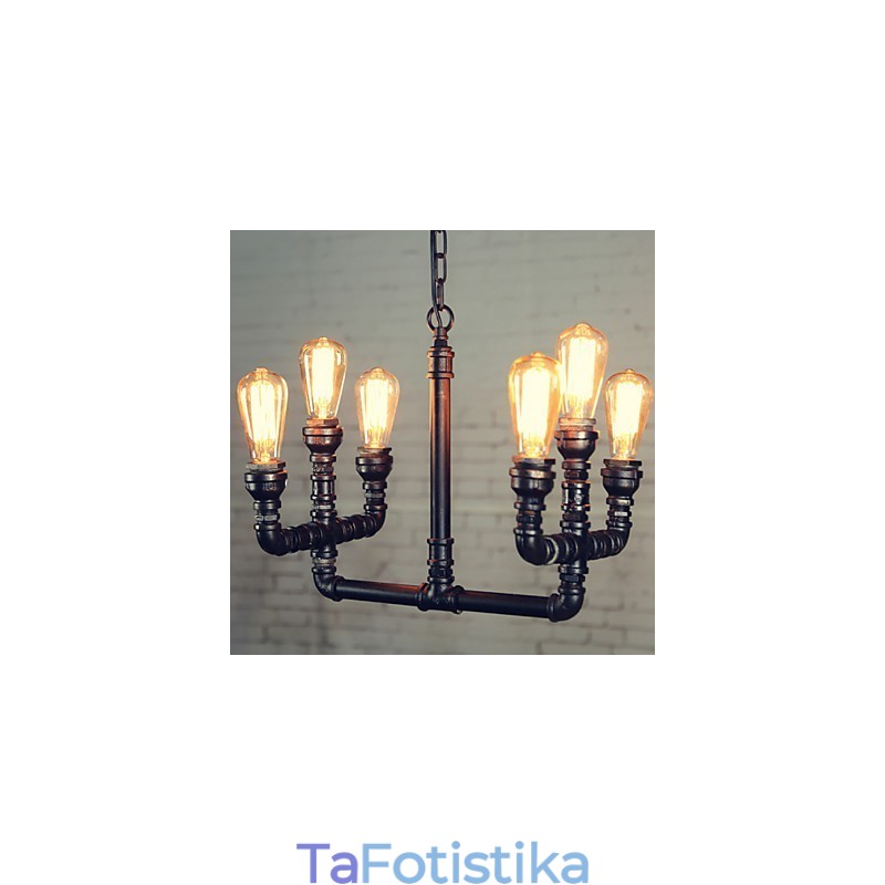Πολυέλαιος Mini Style Rustic Lodge Retro Metal