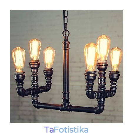 Πολυέλαιος Mini Style Rustic Lodge Retro Metal Πολυέλαιος Mini Style Rustic Lodge Retro Metal