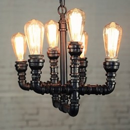 Πολυέλαιος Mini Style Rustic Lodge Retro Metal