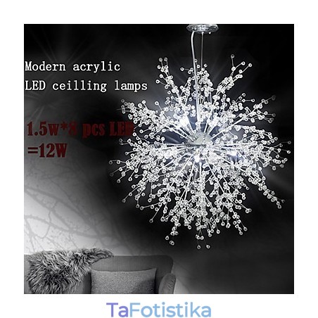 Πολυέλαιος κρεμαστό φως μιμείται Crystal Globe Πολυέλαιος κρεμαστό φως μιμείται Crystal Globe