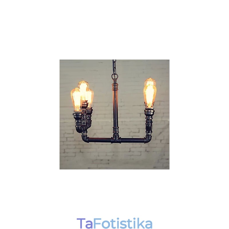 Πολυέλαιος Mini Style Rustic Lodge Retro Metal