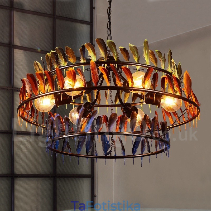 Retro Lighting Store Κρεμαστό Φωτιστικό πολυελαίου