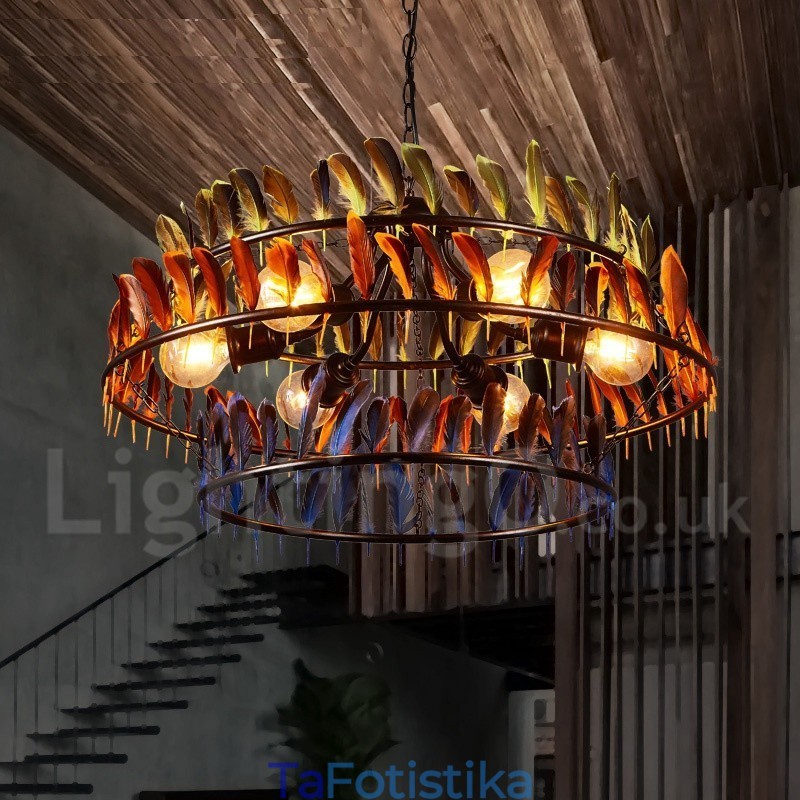 Retro Lighting Store Κρεμαστό Φωτιστικό πολυελαίου