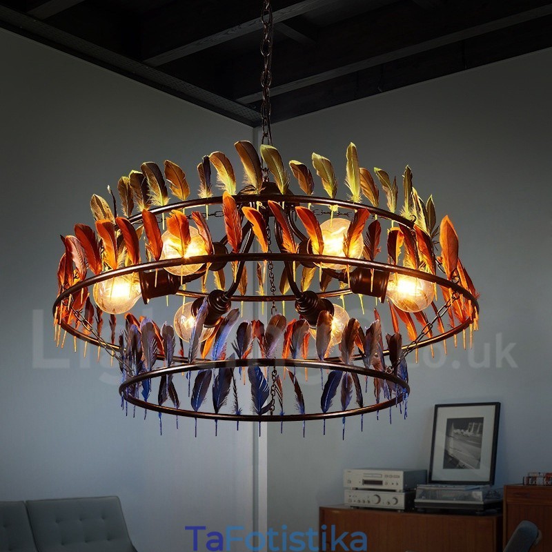 Retro Lighting Store Κρεμαστό Φωτιστικό πολυελαίου