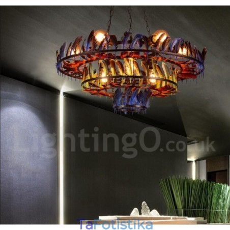 Retro Steel Lighting Store Κρεμαστό Φωτιστικό πολυελαίου Retro Steel Lighting Store Κρεμαστό Φωτιστικό πολυελαίου