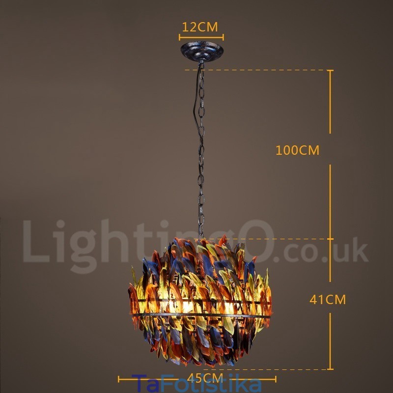 Retro Steel Lighting Store Κρεμαστό Φωτιστικό πολυελαίου
