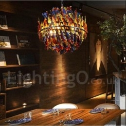 Retro Steel Lighting Store Κρεμαστό Φωτιστικό πολυελαίου