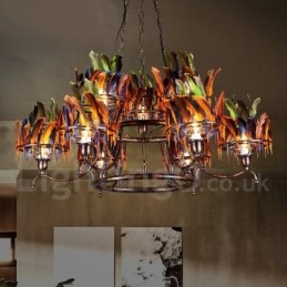 Retro Steel Lighting Store Κρεμαστό Φωτιστικό πολυελαίου
