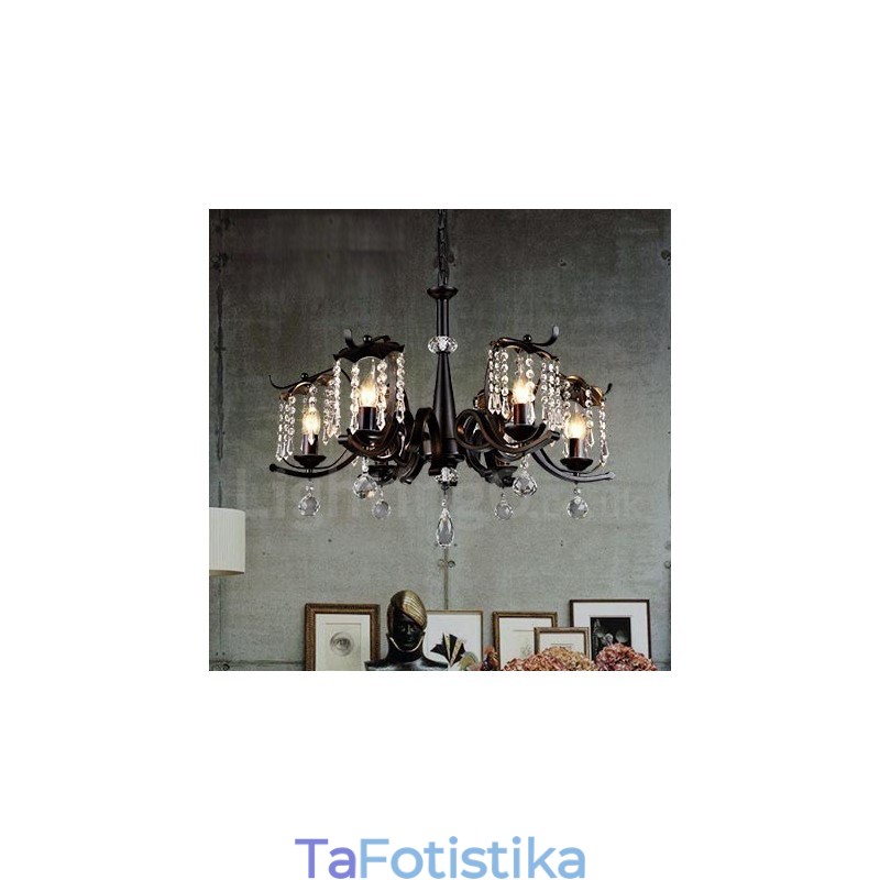 Κρεμαστό Φωτιστικό Πολυέλαιου Καταστήματος βιομηχανικού στυλ Φωτιστικά από χάλυβα