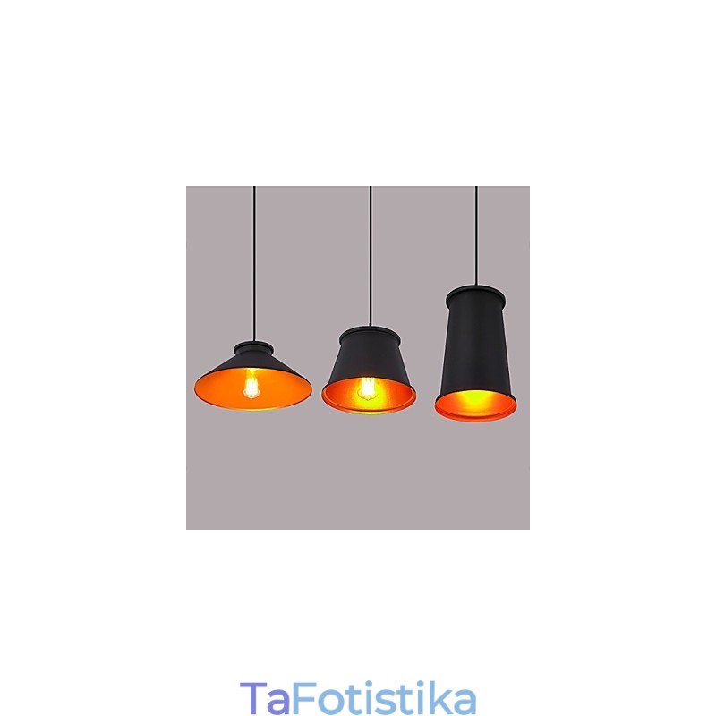 Πολυέλαιος Mini Style Modern Contemporary Metal 3 Light Κρεμαστό Φωτιστικό