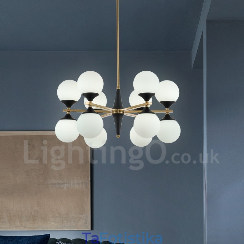 Nordic 12 Bulb Lighting Chandelier Lights Magic Bean Lamp Creative Lamps