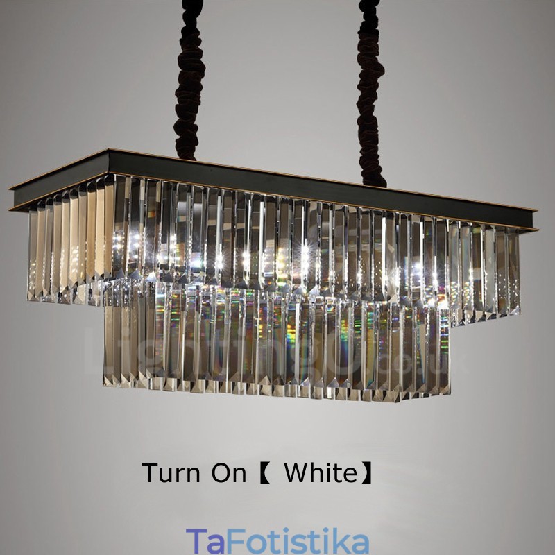 Εκθεσιακός χώρος Καφέ Κρεμαστό Φωτιστικό Retro Crystal