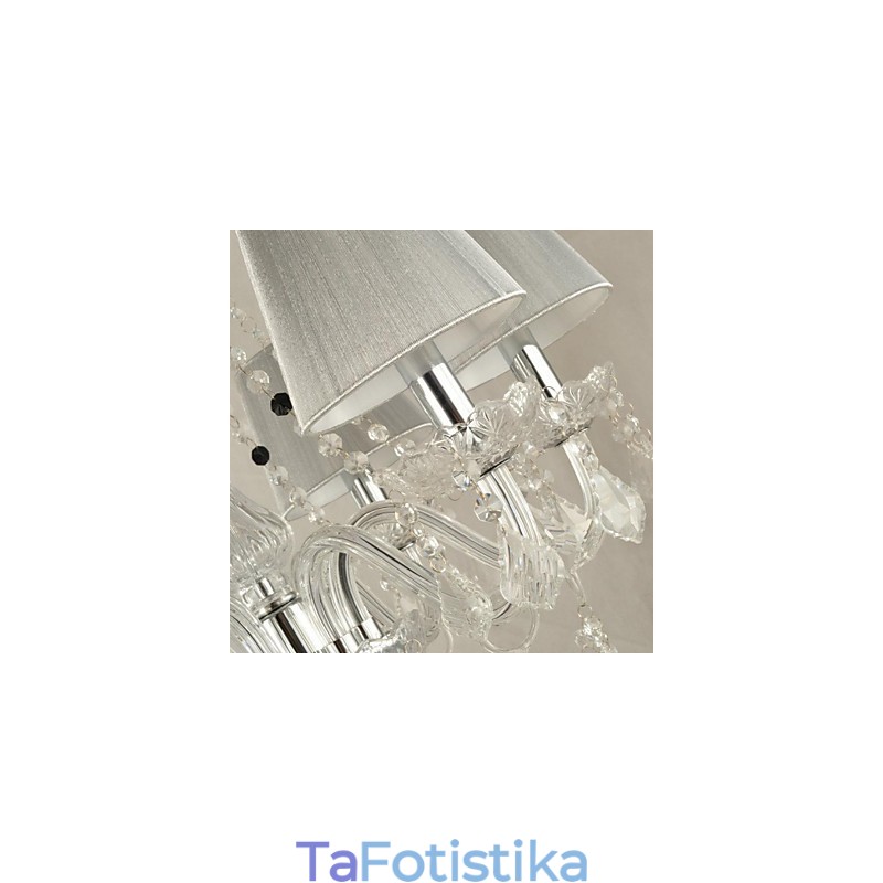 Chandelier Crystal Luxury Modern 1 Tiers Living 6 Lights