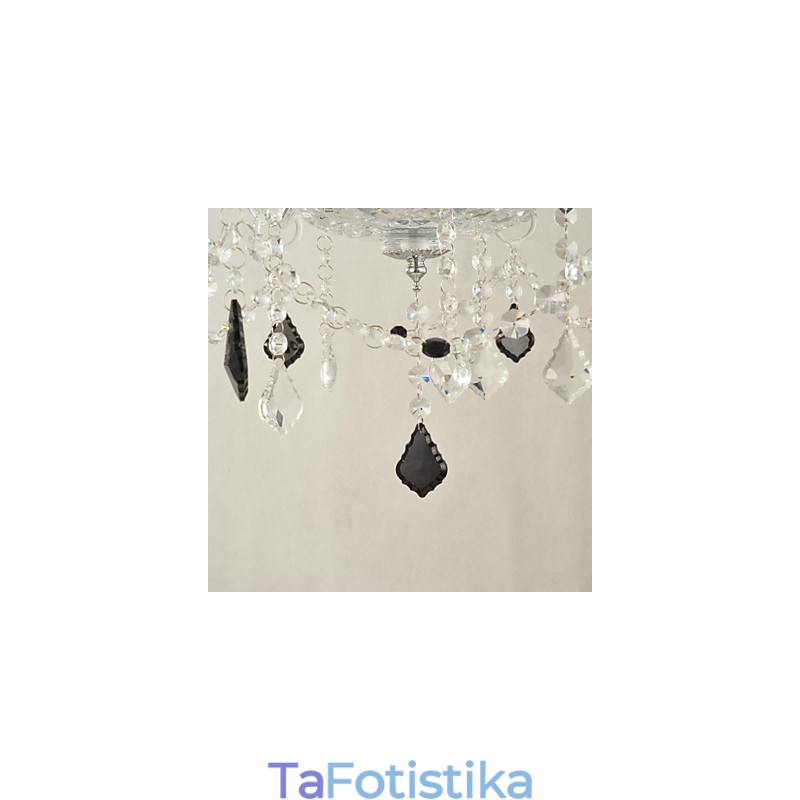 Chandelier Crystal Luxury Modern 1 Tiers Living 6 Lights